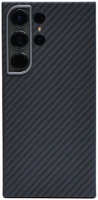 Кевларовая накладка Keephone Keivlar MagSafe для Samsung Galaxy S23 Ultra черная