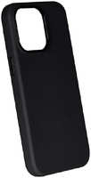 Кожанная накладка Leather Case c Mag Safe для Apple Iphone 15 Pro (черная)