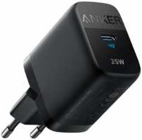 Сетевое зарядное устройство для Samsung компактное Anker 312 25Вт USB-C черный