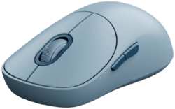 Беспроводная мышь Xiaomi Wireless Mouse 3 (голубая) (китай)
