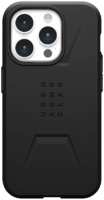 Apple Противоударная пластиковая накладка UAG Civilian MagSafe для iPhone 15 Pro черная