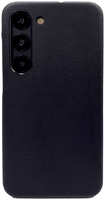 Пластиковая накладка KZDOO NOBLE COLLECTION для Samsung Galaxy S23 под кожу черная