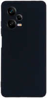 Силиконовая накладка для Xiaomi Redmi Note 12 Pro / Poco X5 Pro (5G) (SC) черный