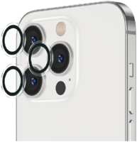 Apple Защитное стекло на камеру для iPhone 14 Pro Max с черной оконтовкой