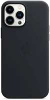 Apple Пластиковая накладка Leather Case MagSafe для iPhone 14 Pro черный