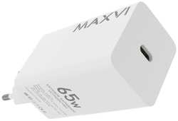 Сетевой блок Maxvi 65W USB-C белый