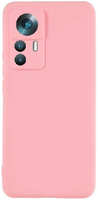 Силиконовая накладка для Xiaomi Mi 12T / 12T Pro (SC) ярко-розовый
