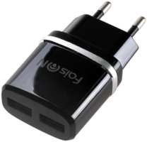 Комплект сетевой блок + кабель FaisON HC12 (USB / USB)+(USB-microUSB) черный
