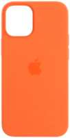 Apple Силиконовая накладка для iPhone 12 mini (SC) MagSafe оранжевая Partner