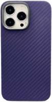 Apple Пластиковая накладка KZDOO KEVLAR для iPhone 14 Pro Max фиолетовая