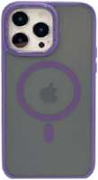 Противоударная накладка Usams серия для Apple iPhone 14 Pro фиолетовый кант