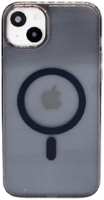 Apple Пластиковая накладка WIWU Crystal Case MagSafe для iPhone 14 Plus затемненная