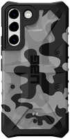 Противоударная пластиковая накладка для Samsung Galaxy S22 Plus UAG PATFENDER черный комуфляж