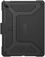 Apple<=iphone|ipad|ipod|macbook Противоударный чехол-книжка UAG METROPOLIS для iPad Pro 11 (2020) / Air 10.9 (2018-2022) черный
