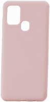 Силиконовая накладка Alwio для Samsung Galaxy S21 FE розовый