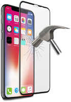 Apple Защитное стекло для iPhone 14 / 13 / 13 Pro полноэкранное черное техпак