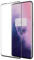 Защитное стекло для OnePlus 7T Pro 9D полноэкранное черное в техпаке