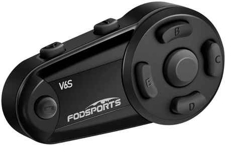 Мотогарнитура для шлема Fodsports V6S, Bluetooth 5.0 965044440103507