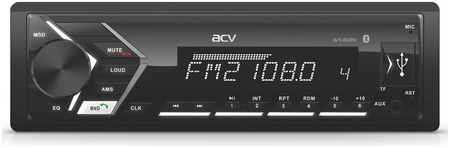 Автомагнитола 1 din, Bluetooth, USB, AUX, SD, FM, MP3 - ACV AVS-814BW