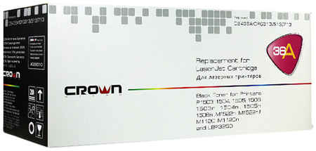 Картридж для лазерного принтера Crown CM000001634 Blue, совместимый 965044440180913