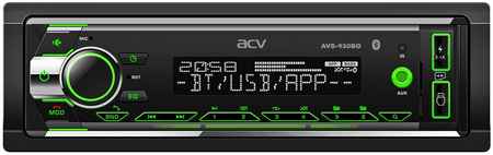 Автомагнитола ACV AVS-930BG, зеленая подсветка 965044440259384