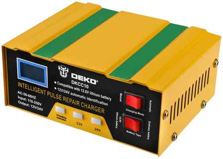 Зарядное устройство DEKO DKCC10, 12/24В, 10А 965044440636570
