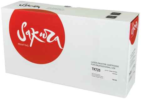 Картридж для лазерного принтера SAKURA TK725 SATK725 Black, совместимый 965044440711060