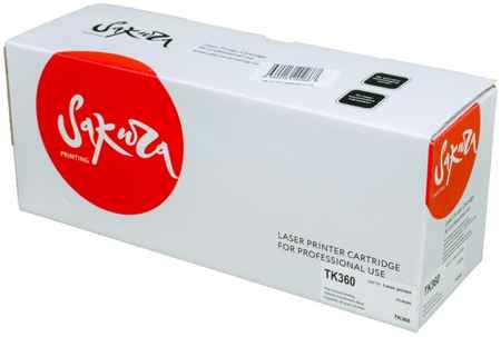 Картридж для лазерного принтера SAKURA TK360 SATK360 Black, совместимый 965044440711137