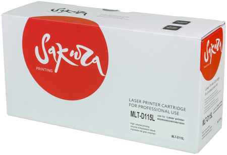 Картридж для лазерного принтера SAKURA MLTD115L SAMLTD115L Black, совместимый 965044440711237