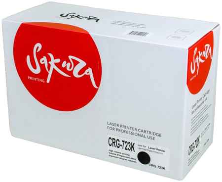 Картридж для лазерного принтера SAKURA CRG723K SACRG723K Black, совместимый 965044440711261