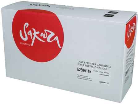 Картридж для лазерного принтера SAKURA E260A11E SAE260A11E Black, совместимый 965044440711275