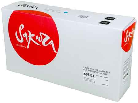 Картридж для лазерного принтера SAKURA C9731A SAC9731A Blue, совместимый 965044440711660