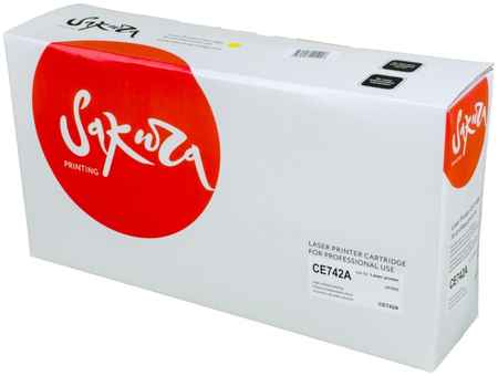 Картридж для лазерного принтера SAKURA CE742A SACE742A , совместимый