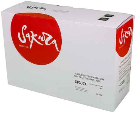 Картридж для лазерного принтера SAKURA CF330X SACF330X Black, совместимый 965044440711785