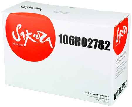 Картридж для лазерного принтера SAKURA 106R02782 SA106R02782 , совместимый