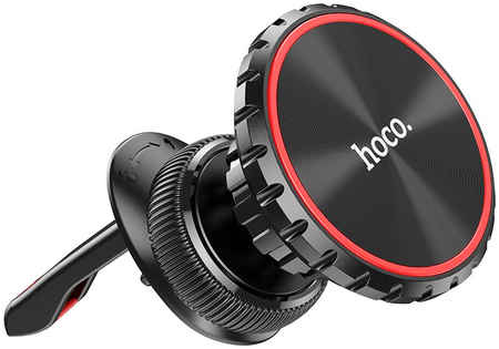 Автомобильный держатель для телефона в дефлектор магнитный Hoco CA97 City - Черный 965044440802094