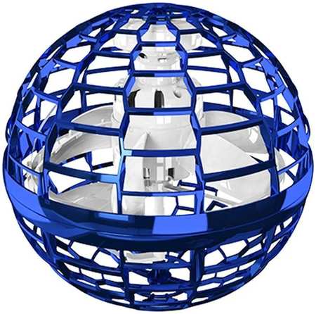 Радиоуправляемый квадрокоптер - спиннер Flying Spinner шар с сенсорными датчиками Квадрокоптер Flying Spinner 965044440859221