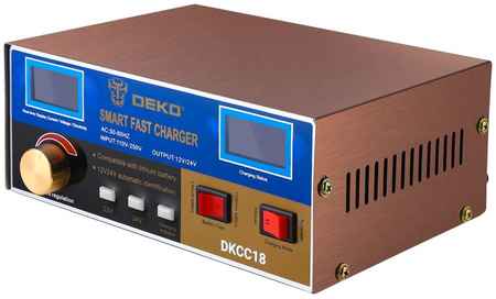 Зарядное устройство DEKO DKCC18, 12/24В, 18А