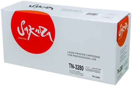 Картридж для лазерного принтера SAKURA TN3280 SATN3280 Black, совместимый 965044440996261
