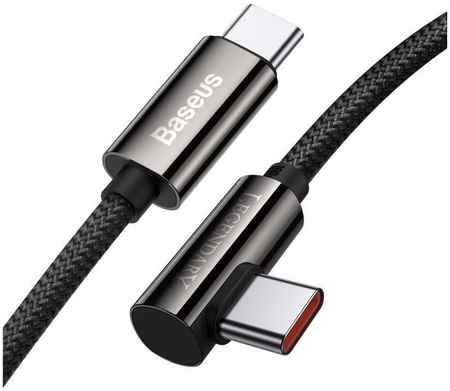 Кабель USB-C BASEUS Legend, Type-C - Type-C, 5A, 100W, 1 м, черный