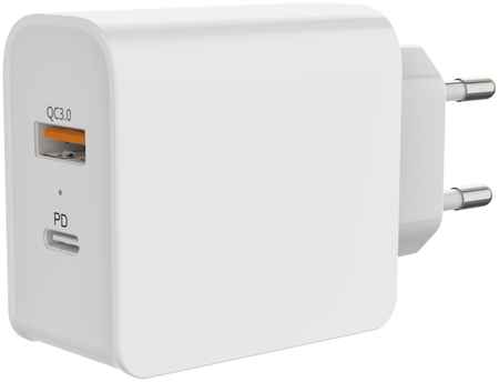 Зарядное устройство Barn&Hollis B&H-53 (USB Type-C, USB), B&H-53 USB + Type-C, QC3.0 + PD30 30W