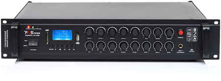 Трансляционный микшер-усилитель 5 зон с MP3-BT-FM плеером и модулем EMC PASystem LEV-500DC 965044441042448