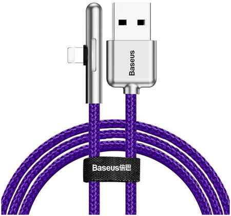 Кабель Mobileocean Baseus USB Iridescent Lamp, USB - Lightning, 1.5А, 2 м, фиолетовый 965044441060191