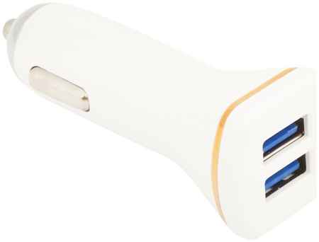 АЗУ ″LDNIO″ 2 USB 2,1А + кабель Apple Lightning 8-pin DL-219 (белое/коробка) 965044441061913
