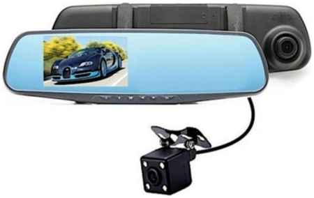Автомобильный видеорегистратор зеркало 3 в 1 Видеорегистратор автомобильный / Видеорегистратор зеркало автомобильный регистратор с камерой заднего вида не радар детектор 2 камеры 965044441071899