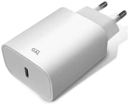 Сетевой адаптер питания GAL , зарядка USB-C PD 20W, 1 порт, белый UC-5119 965044441075446