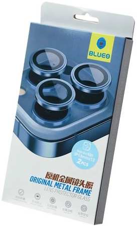 Стекло защитное на заднюю камеру Blueo Camera Armor Lens Bright Blue для iPhone 13/13 mini 965044441123195