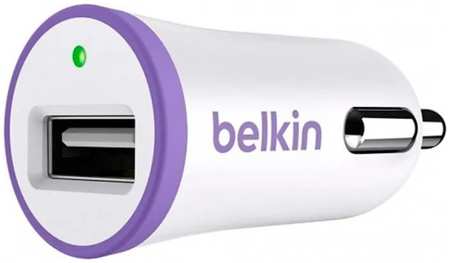 АЗУ Belkin 1xUSB 1А, фиолетовый (F8J014btPUR) 965044441138420