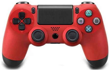 Геймпад NoBrand Dualshock 4 v2 для Playstation 4 Red (Не оригинал) 965044441182522