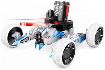 Радиоуправляемая боевая машина Keye Toys Universe Chariot, лазер, диски, голубая KT-701-1B 965044441187251